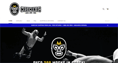 Desktop Screenshot of maskmaniac.com